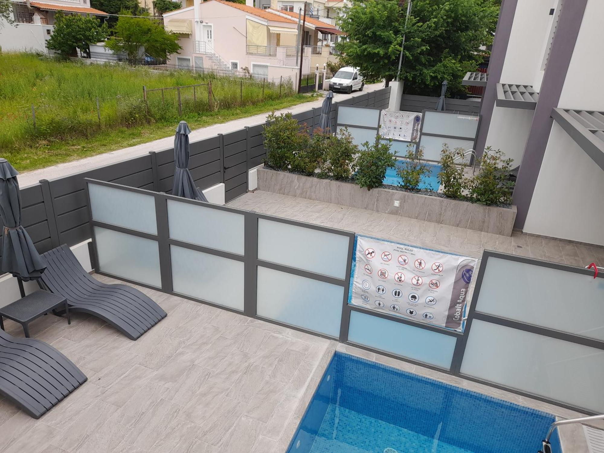 Cobalt Aqua Villa Nea Iraklitsa Buitenkant foto